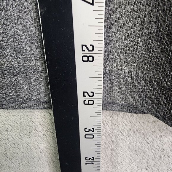 Mens Gray Roundtree & Yorke Performance Shirt Mock Neck Long Sleeve Size L - Picture 7 of 8